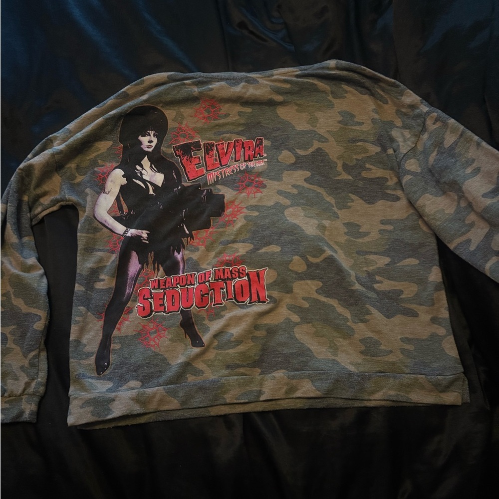 Elvira Camouflage Sweater